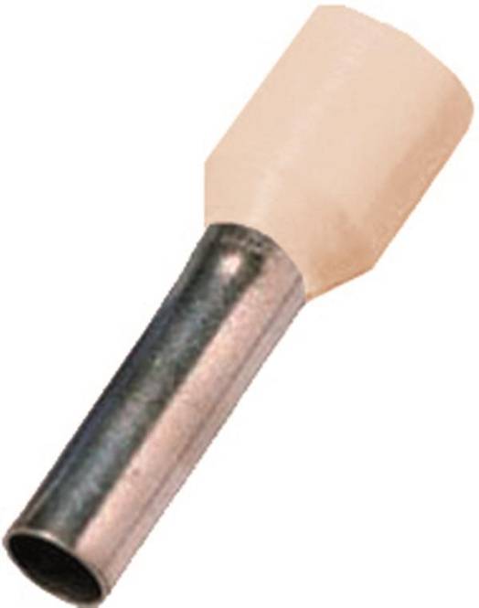 Intercable ICIAE1612ELF Aderendhülse DIN46228T4 16qmm 12mm verz. elfenbein (Inhalt 100 Stück)