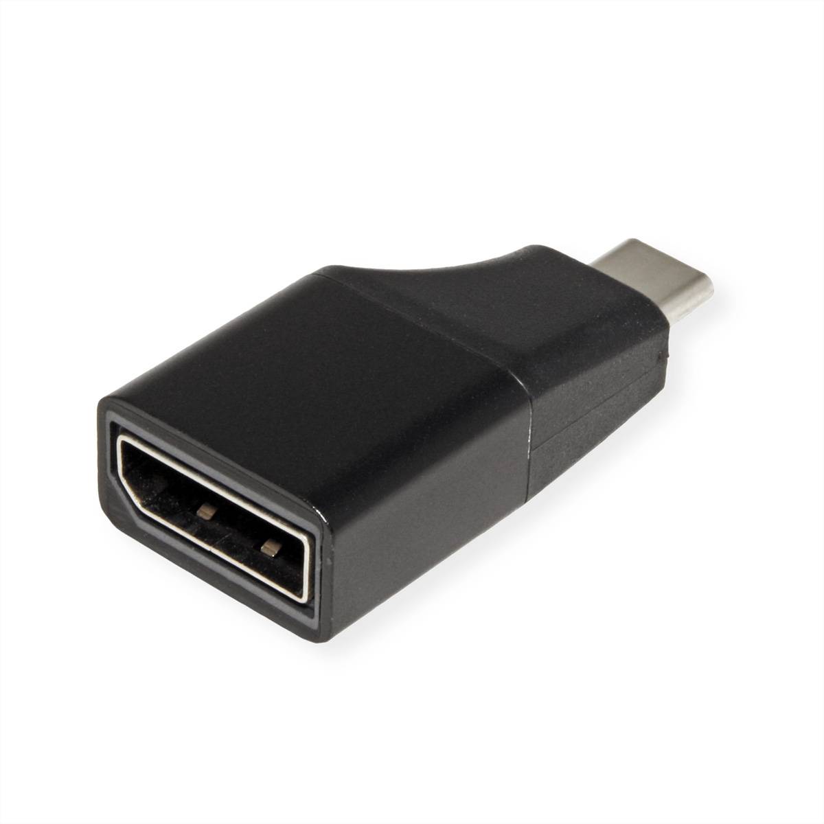 VALUE Display Adapter USB Typ C - DisplayPort v1.2 Adapter, Terminatoren, Konverter USB-DisplayPort