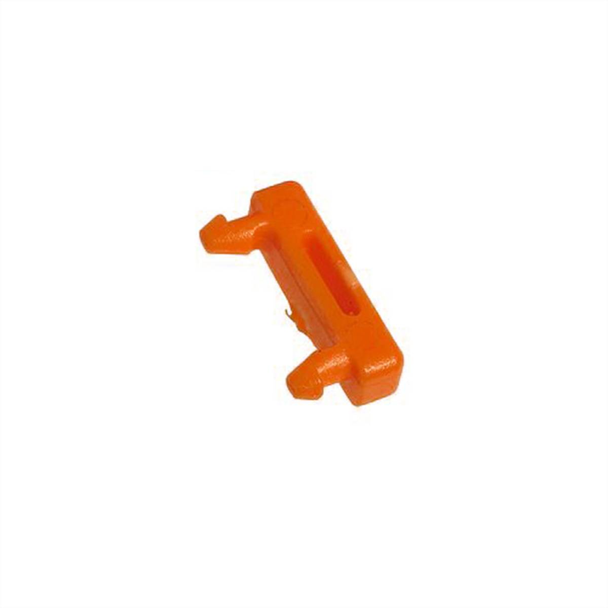 EasyLan DualBoot® Steckermarkierungsclips, 100 Stück, orange Twisted Pair Kabel