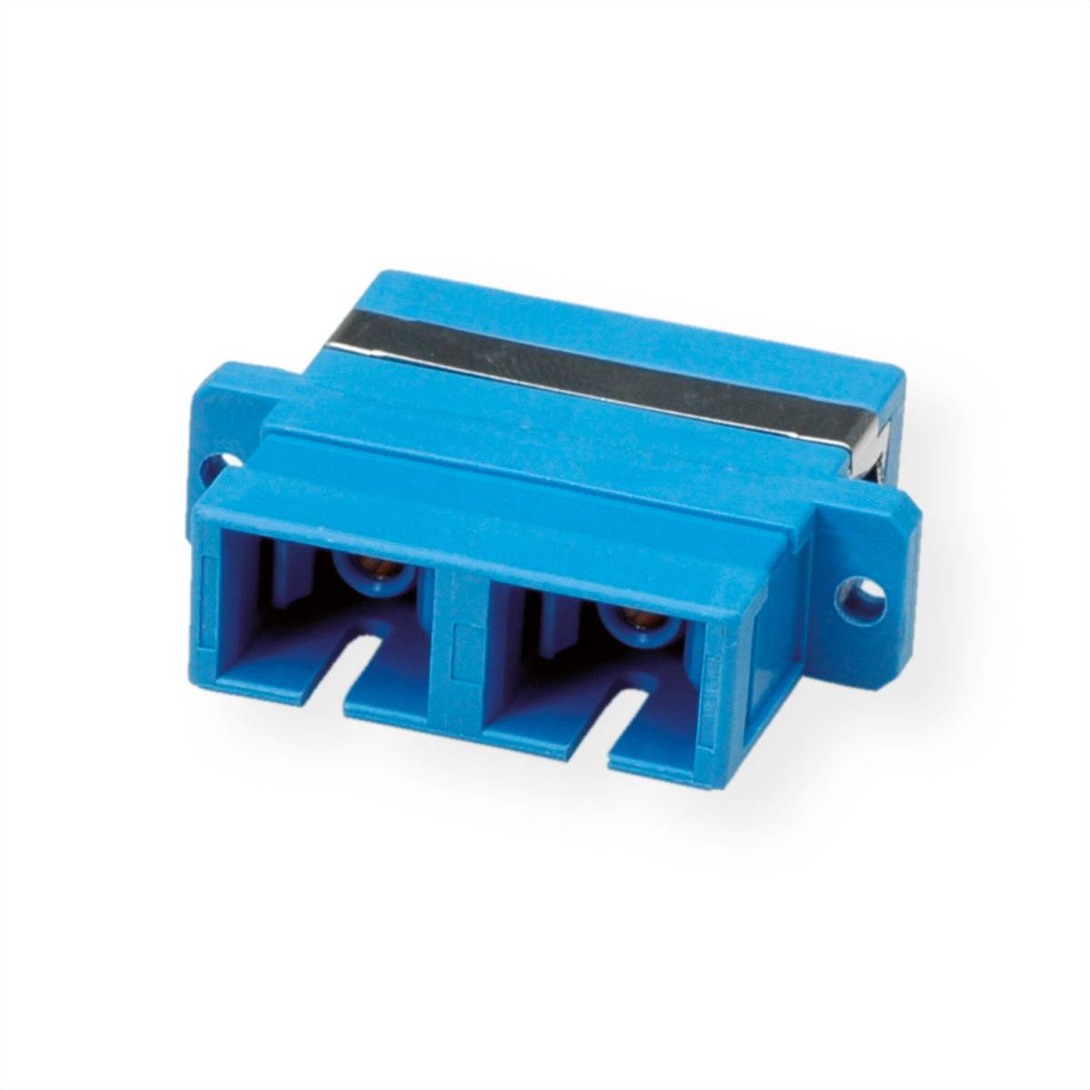 ROLINE LWL-Adapter SC Duplex, Single-Mode, Z Anschlusstechnik FO Steckverbinder