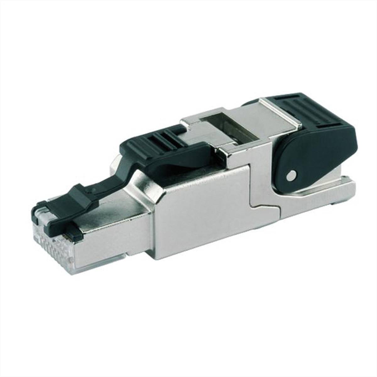 TELEGÄRTNER MFP8 feldkonfektionierbarer RJ-45 Stecker, Cat.6A (Class EA) T568A Installation / /