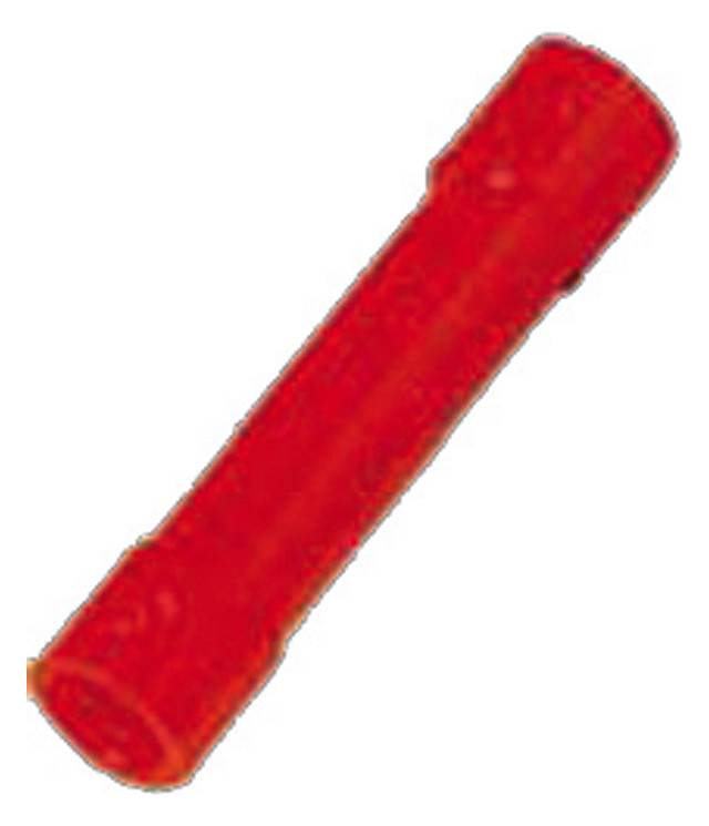 Intercable ICIQ1V isol. Stoßverbinder 0,5-1qmm rot (Inhalt 100 Stück) Install.Baumaterial