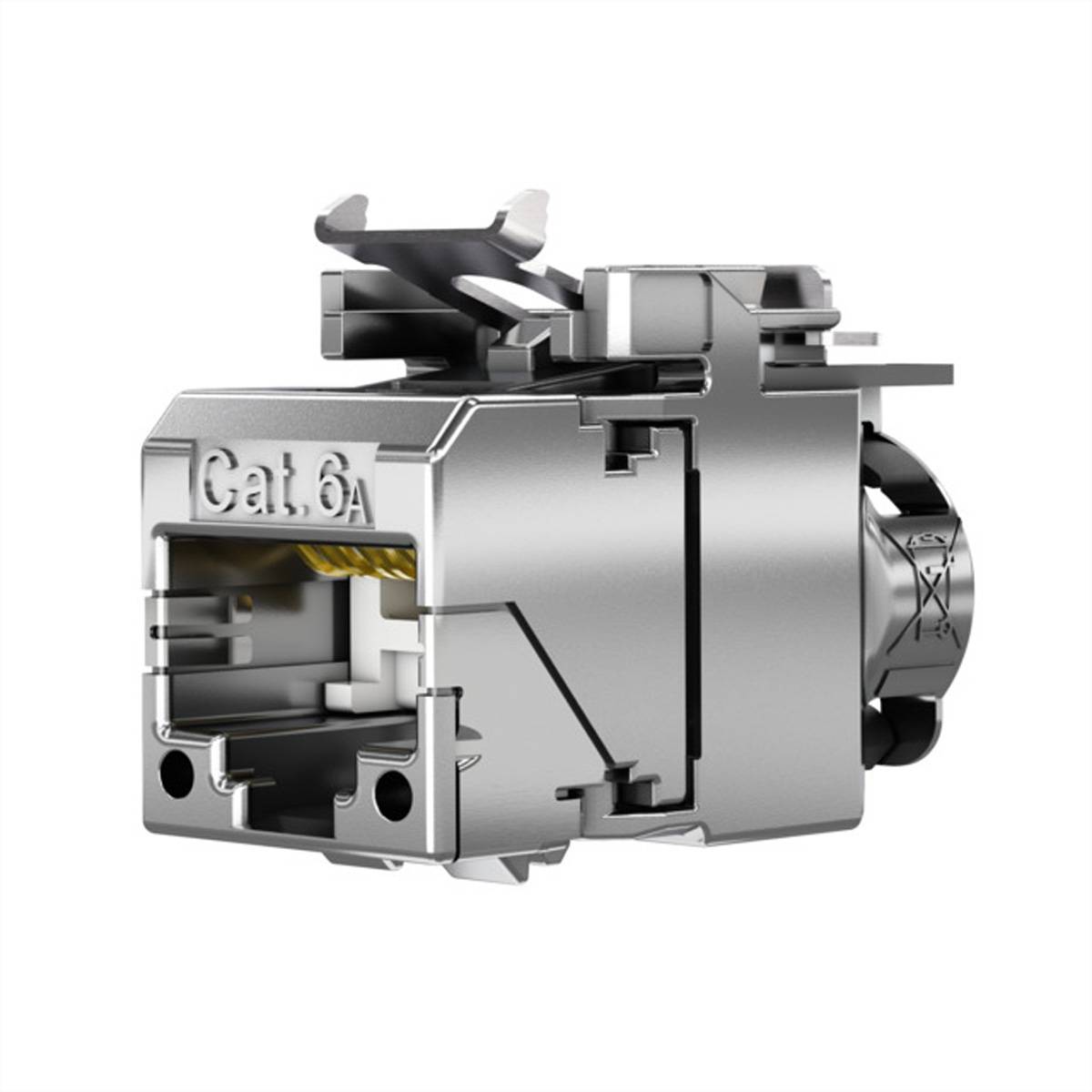 TELEGÄRTNER AMJ-SL Modul Cat.6A (Class EA) (nach ISO/IEC), 2 St. Installation / Reinigung Bauteile