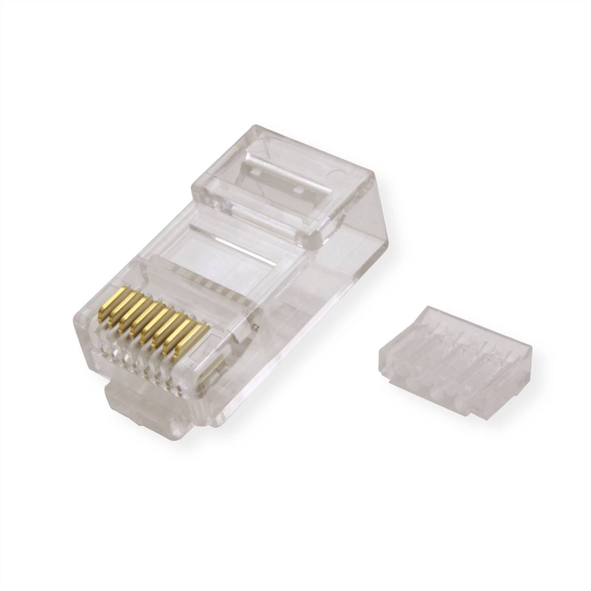VALUE Modular Plug ungeschirmt, Cat.6/6A, 100 Stck Anschlusstechnik TP RJ-45 Stecker