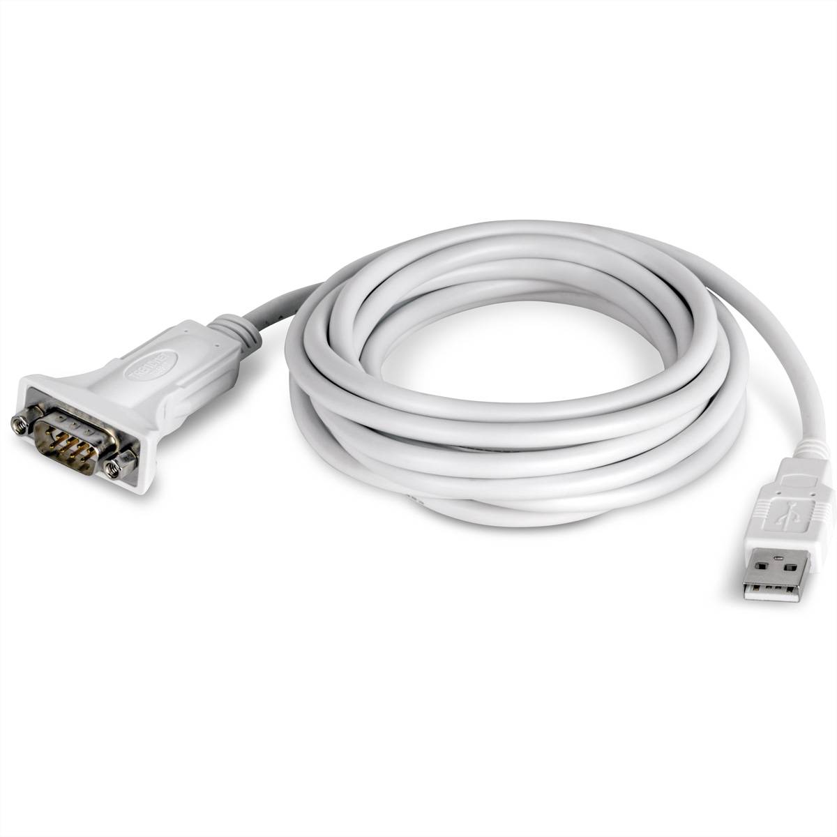 TRENDnet TU-S910 USB zu Serial Konverter, 3 Meter Kabel USB Adapterkabel
