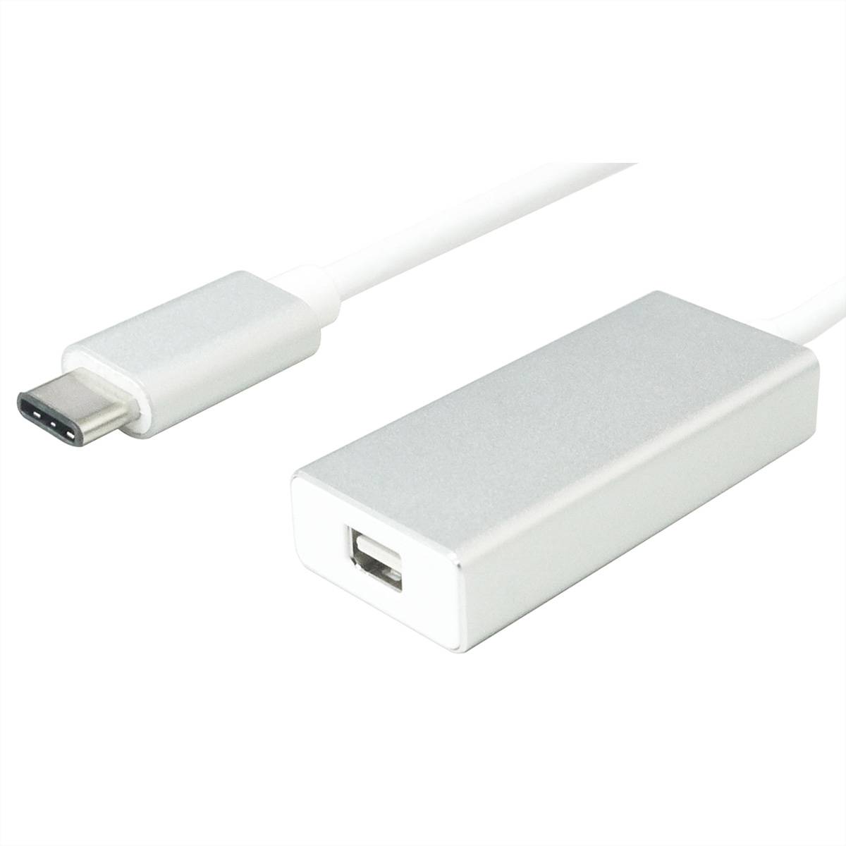 VALUE Display Adapter USB Typ C - Mini DisplayPort v1.2 Adapter, Terminatoren, Konverter