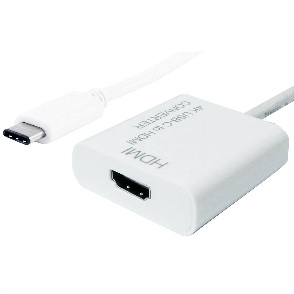 VALUE Display Adapter USB Typ C - HDMI 4K Adapter, Terminatoren, Konverter USB-HDMI