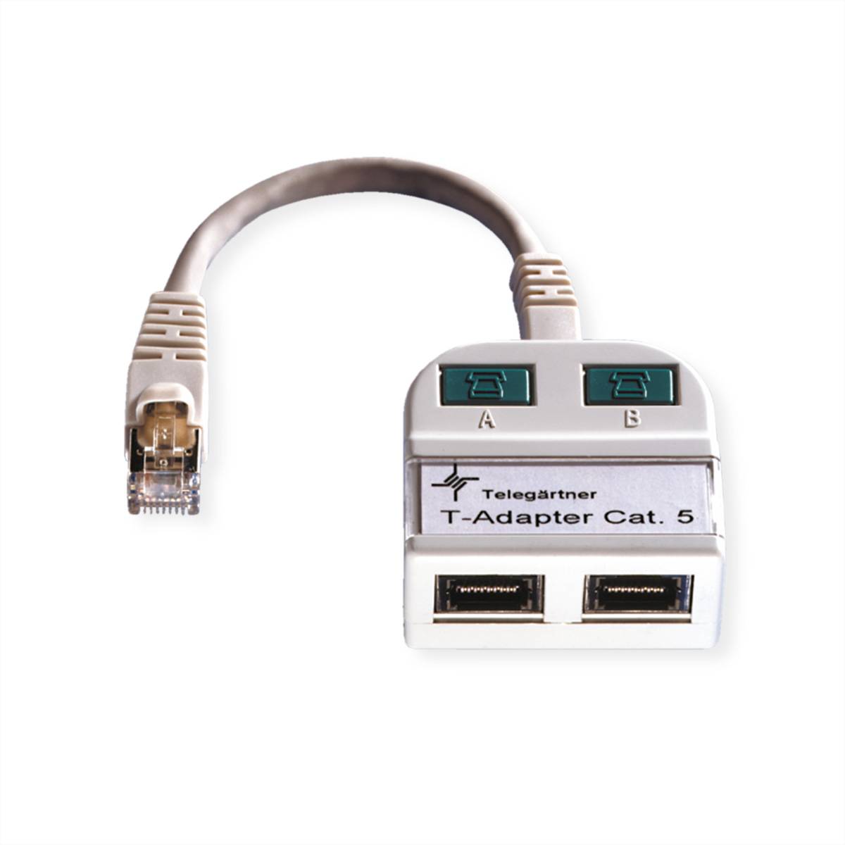 TELEGÄRTNER T-Adapter, Ausgang auf ISDN/ISDN Anschlusstechnik TP Netzwerk-Adapter