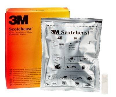 3M Premium 2-Komponenten Gießharz 40 A (90 ml) 40 A Install.Baumaterial Verlegesys/Verbi.Mat
