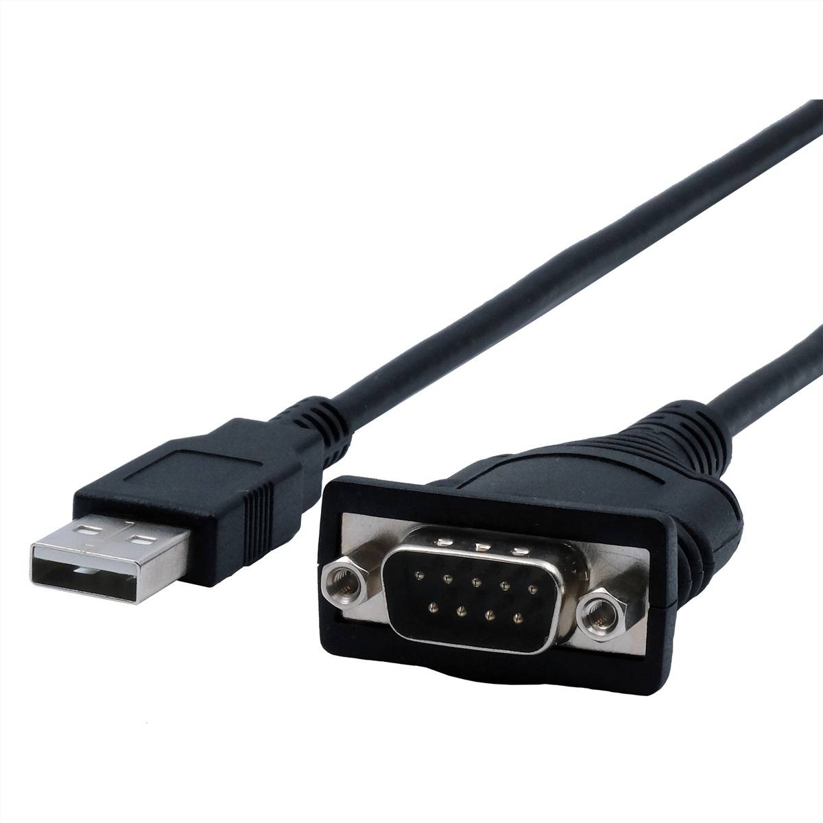 EXSYS EX-13002 USB 2.0 zu 1 x Seriell RS-232 Kabel mit 9 Pin Stecker Prolific Chip-Set Adapter,