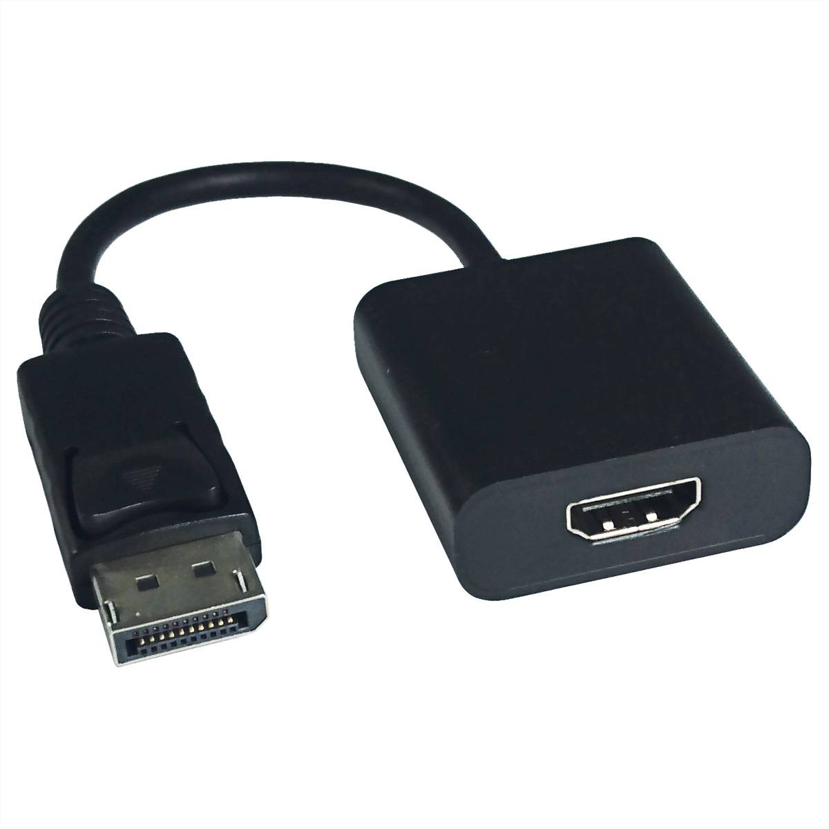 VALUE DisplayPort-HDMI Adapter, v1.2, HDR 10, DP ST - HDMI BU Adapter / Konverter