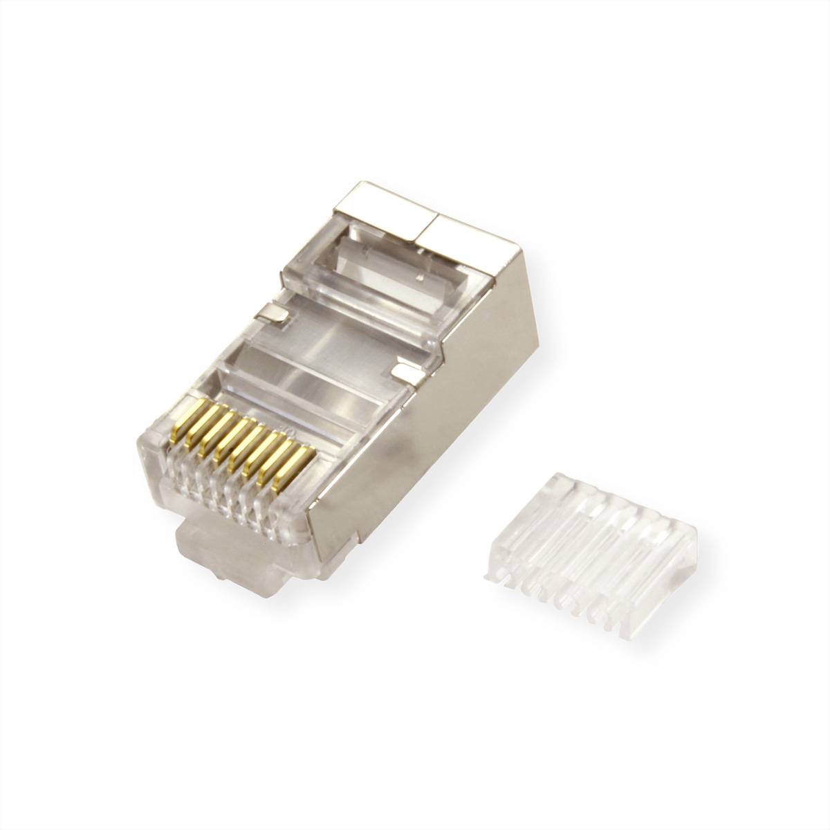 VALUE Modular Plug geschirmt, Cat.6/6A, 100 Stck Anschlusstechnik TP RJ-45 Stecker