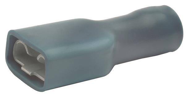 KLAU Flachsteckhülsen 730V 1,5-2,5qmm vollisoliert (Inhalt 100 Stück) Install.Baumaterial