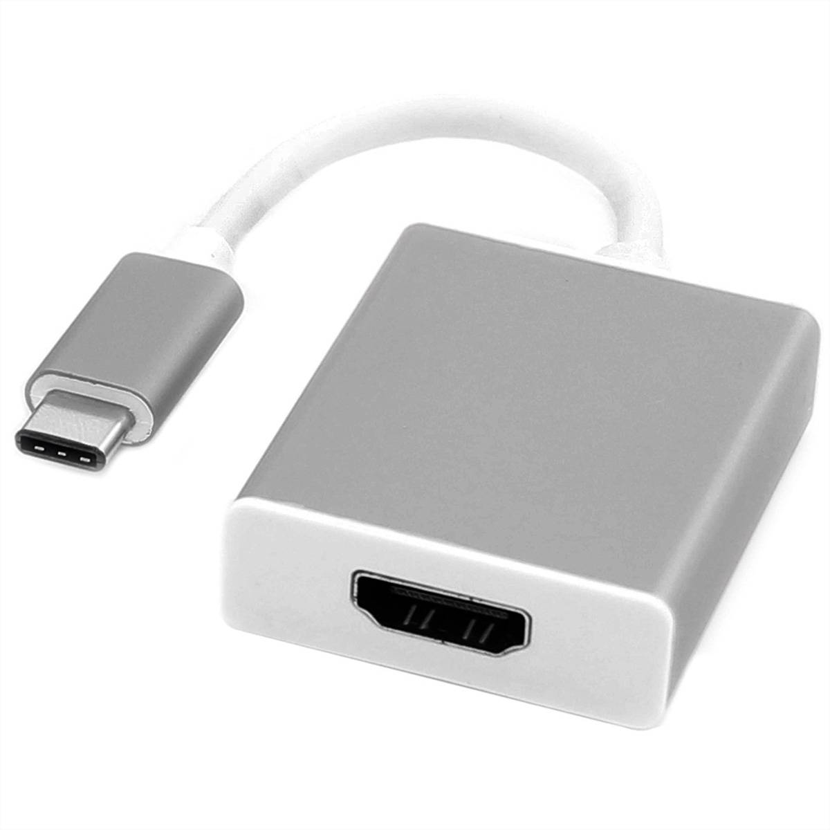 ROLINE Display Adapter USB Typ C - HDMI, ST/BU 4K2K Adapter, Terminatoren, Konverter USB-HDMI