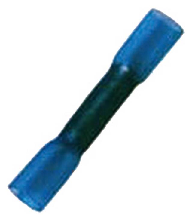 Intercable ICIQ2WSV isol. Stoßverbinder 1,5-2,5qmm blau m.Schrumpfisolation (Inhalt 50 Stück)