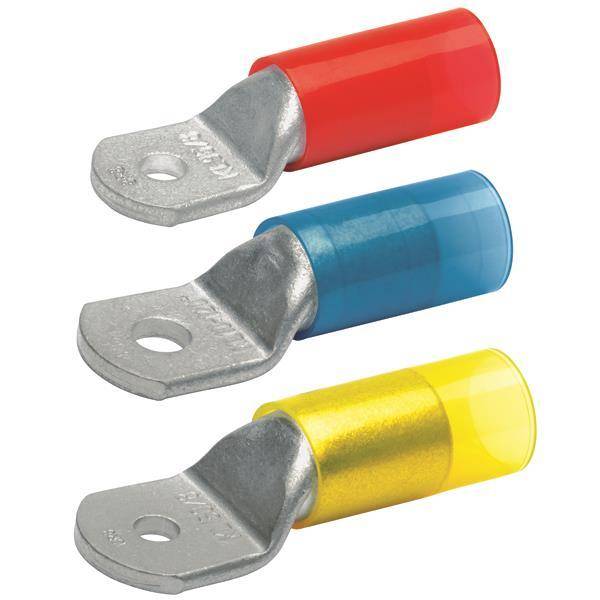 Klauke Rohrkabelschuh isol. 35qmm 605R12 M12 rot galv. verz. (Inhalt 25 Stück) Install.Baumaterial