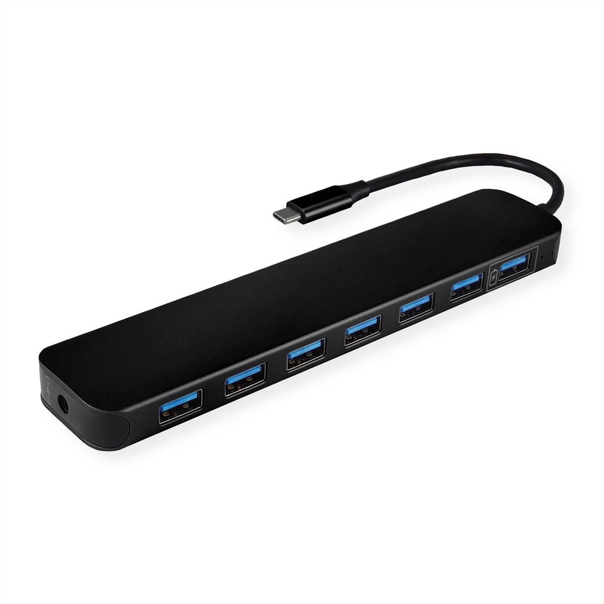VALUE USB 3.2 Gen 1 Hub, 7fach, Typ C Anschlusskabel Eingabe / Ausgabe Dockingstations und Hubs