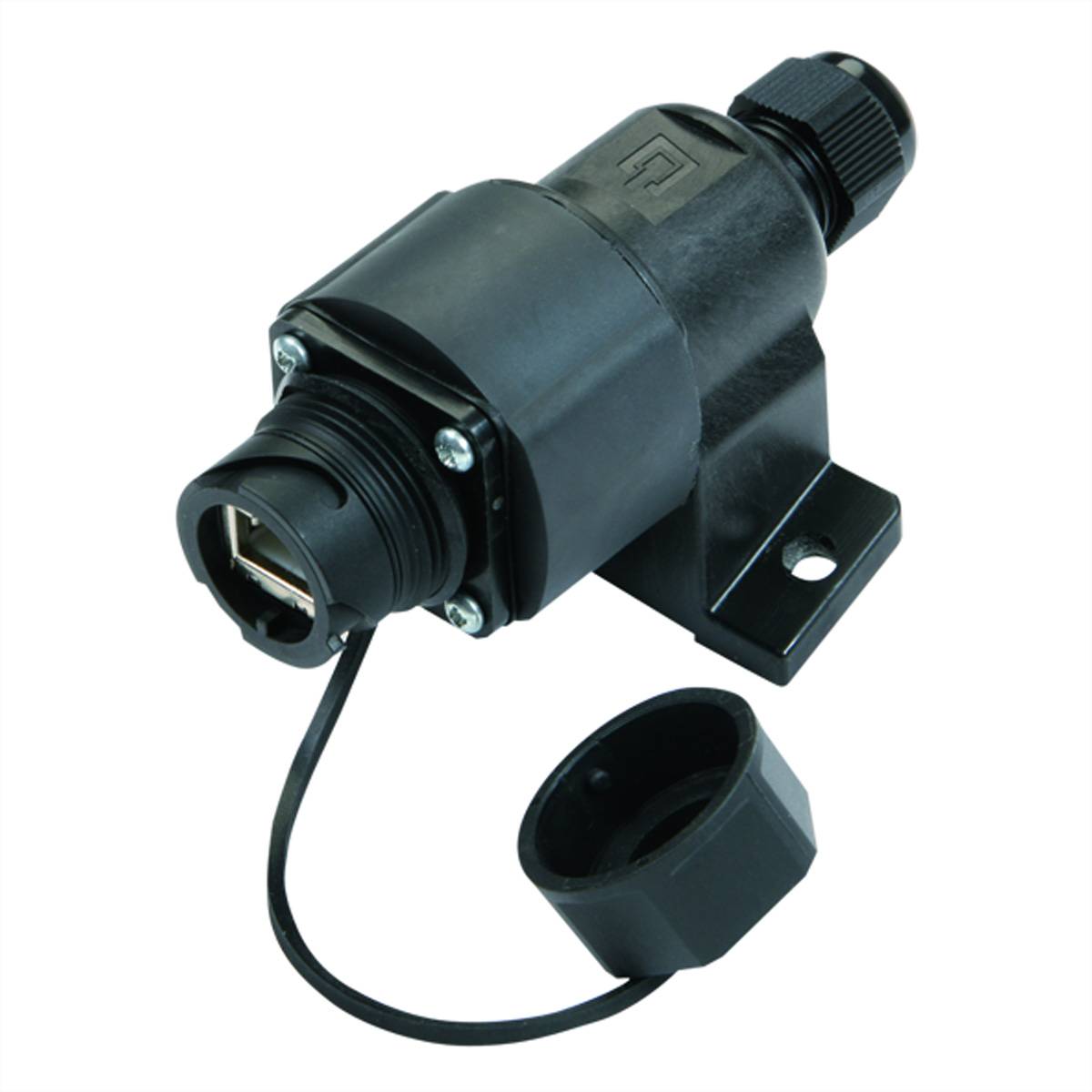 TELEGÄRTNER STX V1 AP-Dose, RJ45 Modul A Cat.6A (ISO/IEC) Installation / Reinigung Bauteile /