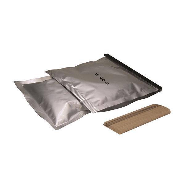 Kunststoffbehandlungsbeutel mit der Bezeichnung „LC 500 ml