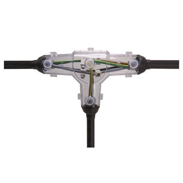 CELL Abzweig-Muffe 4x35 T2,5 131855 mit Giessharz EG alt 124586 Install.Baumaterial