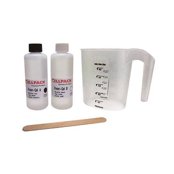 Cellpack elastisch Power-Gel 400ml transparent 335120 Install.Baumaterial Verlegesys/Verbi.Mat