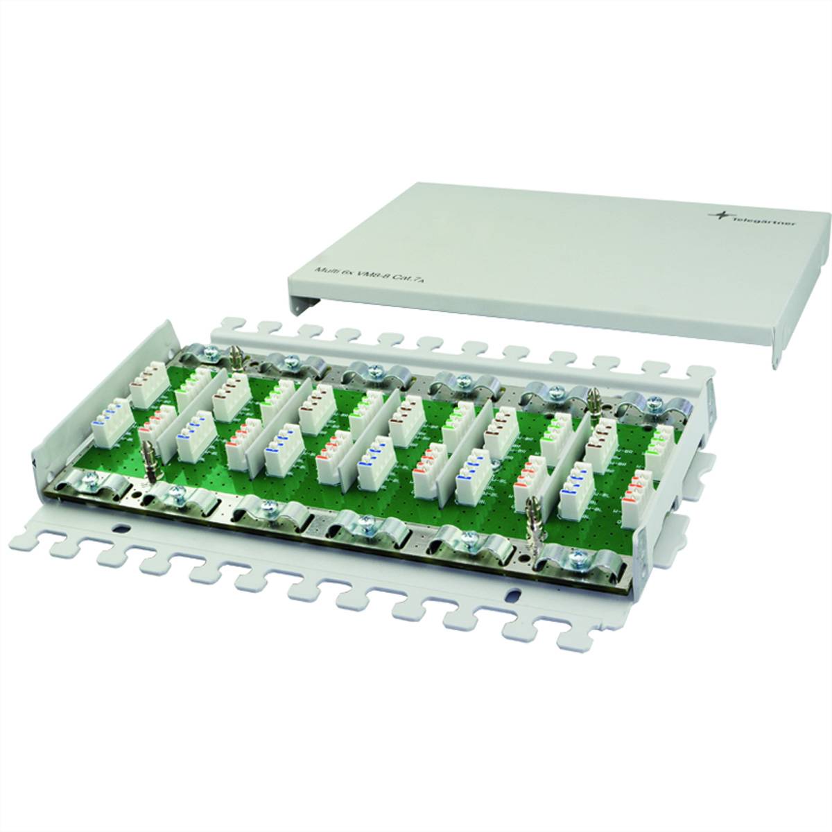 TELEGÄRTNER Multi VM Wandgehäuse Cat.7A (Class FA) Anschlusstechnik TP