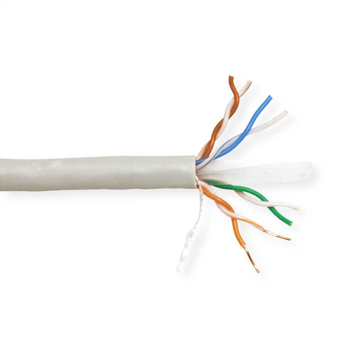 STANDARD UTP Kabel Cat.6 (Class E), Massivdraht, Eca, 300 m Twisted Pair Installationskabel