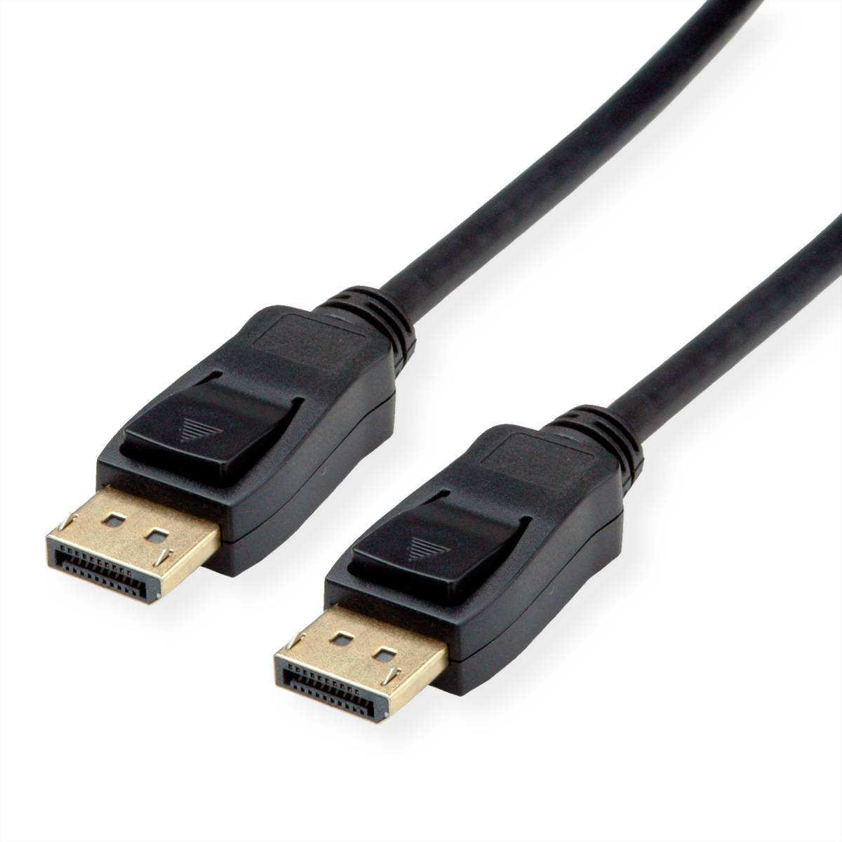 VALUE DisplayPort Kabel, v1.4, DP ST - ST, schwarz, 5 m Kabel