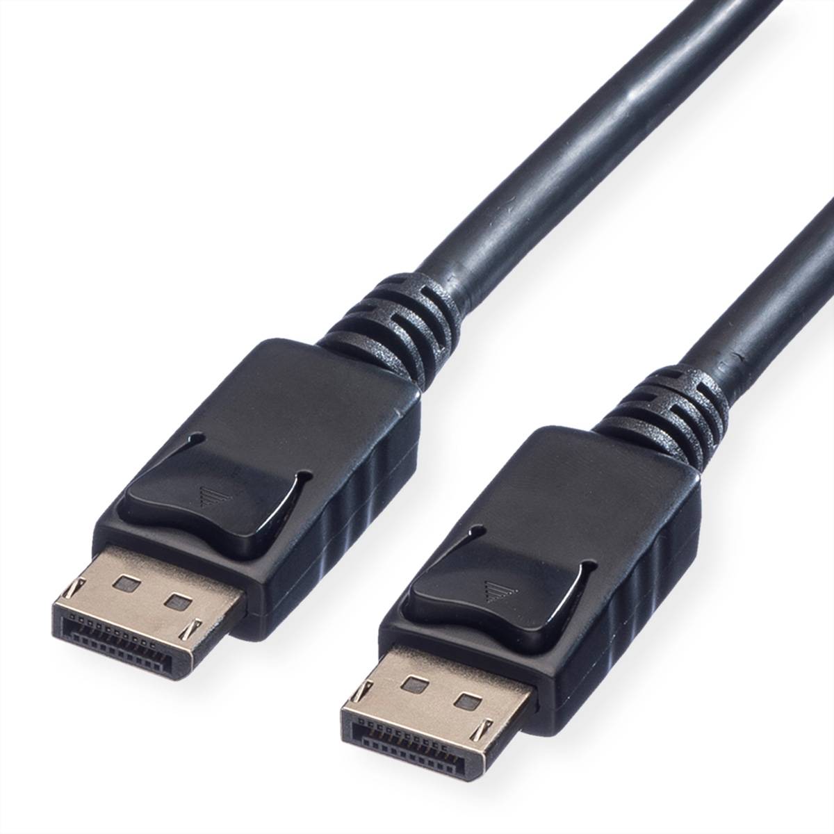 VALUE DisplayPort Kabel, DP ST - ST, LSOH, schwarz, 1,5 m Kabel