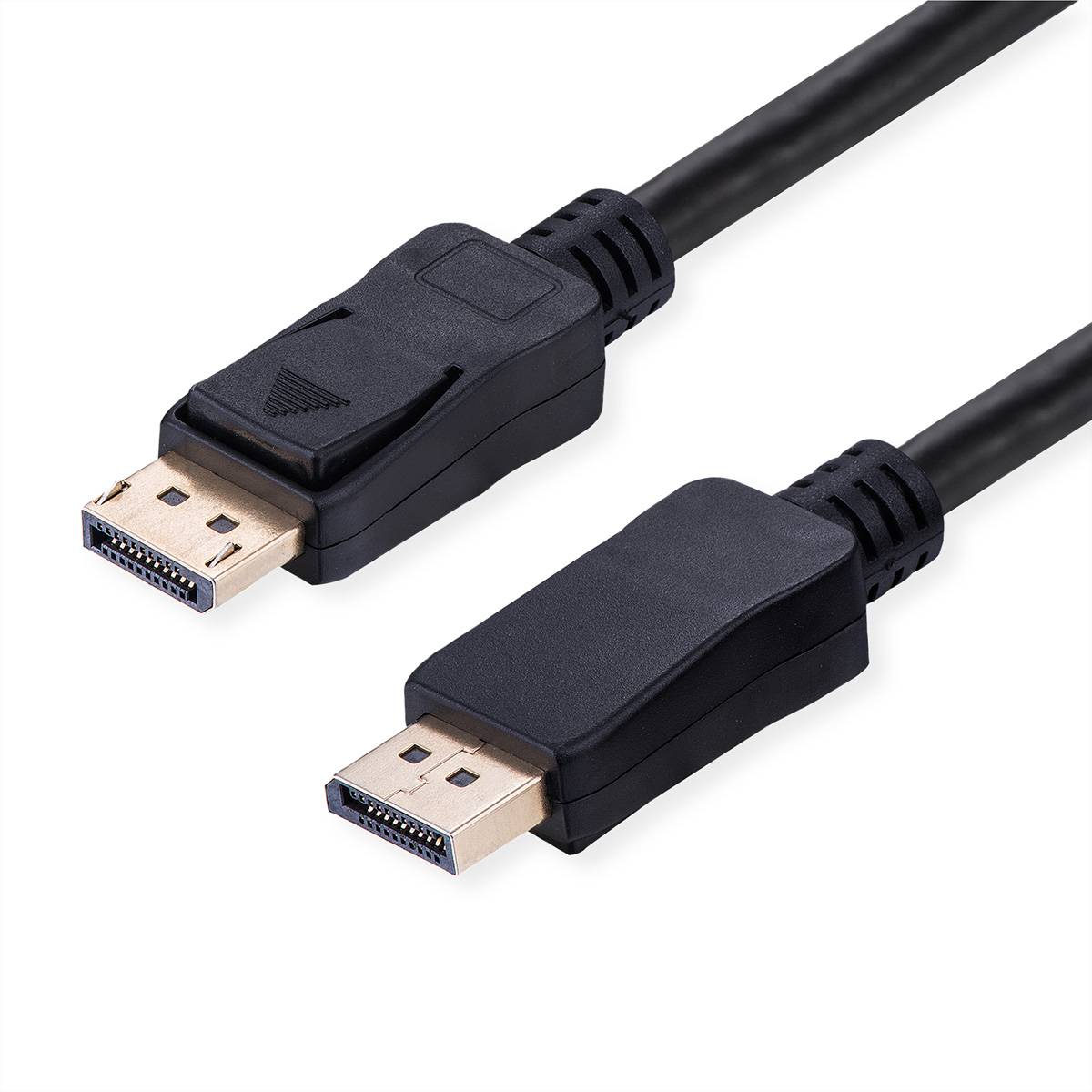 VALUE DisplayPort Kabel, v2.1, 10K, DP ST - ST, schwarz, 5 m Kabel