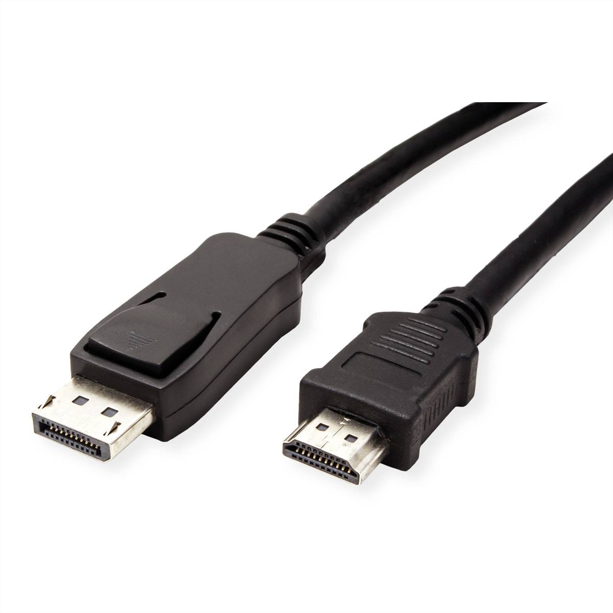 VALUE DisplayPort Kabel DP - HDTV, ST/ST, schwarz, 3 m DP-HDTV-Kabel
