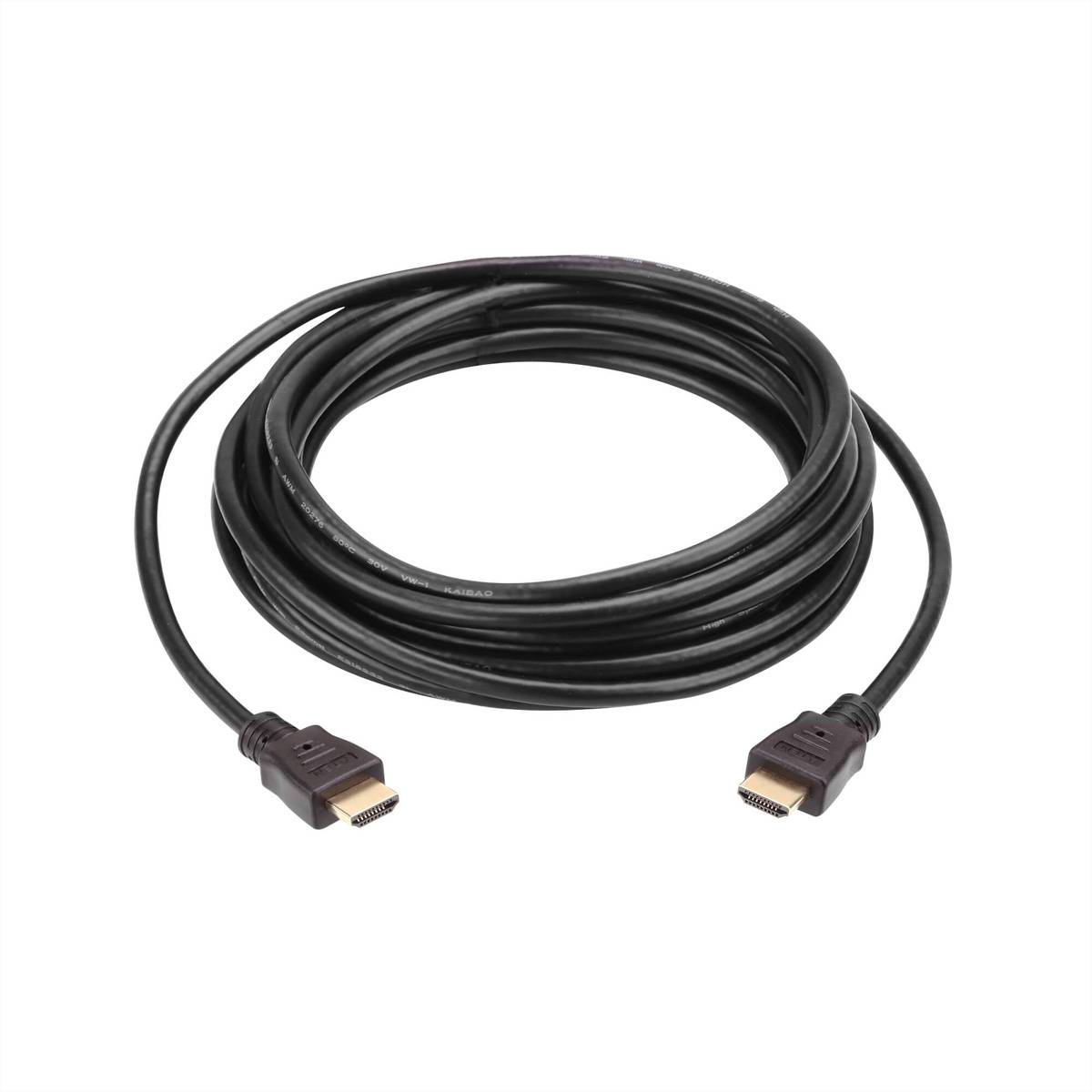 ATEN 2L-7D10H High Speed HDMI Kabel mit Ethernet, schwarz, 10 m mit Ethernet