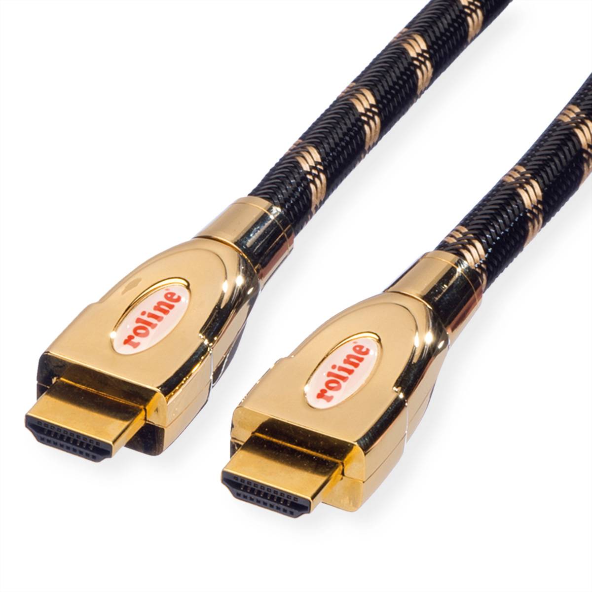 ROLINE GOLD HDMI Ultra HD Kabel mit Ethernet, ST/ST, 2 m