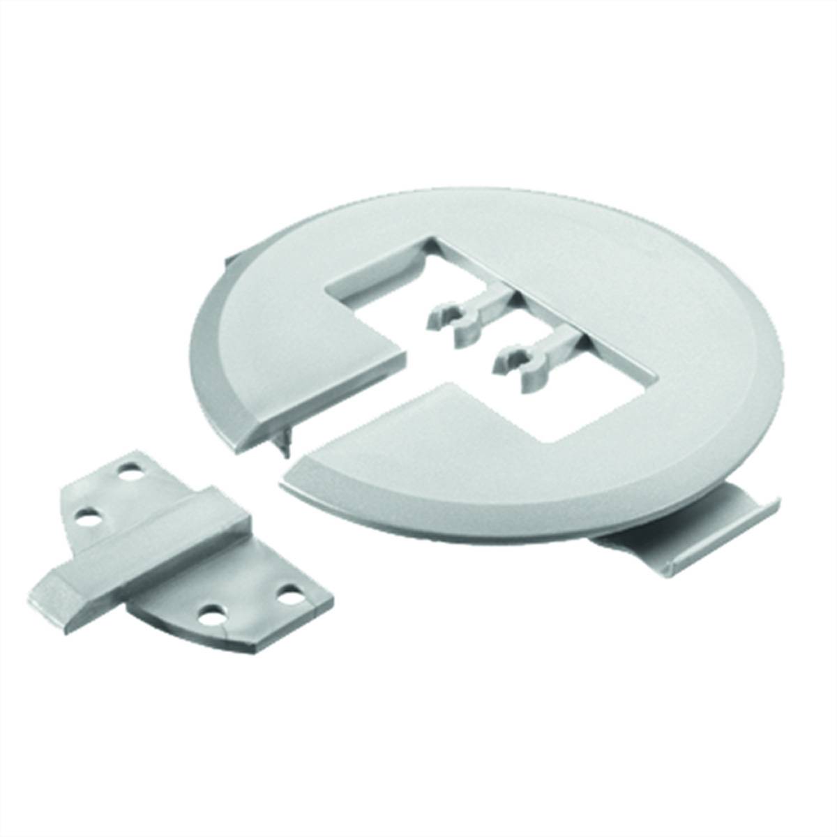 BACHMANN Easy-Cover-I weiss Steckdosenleisten Kabelführungssystem