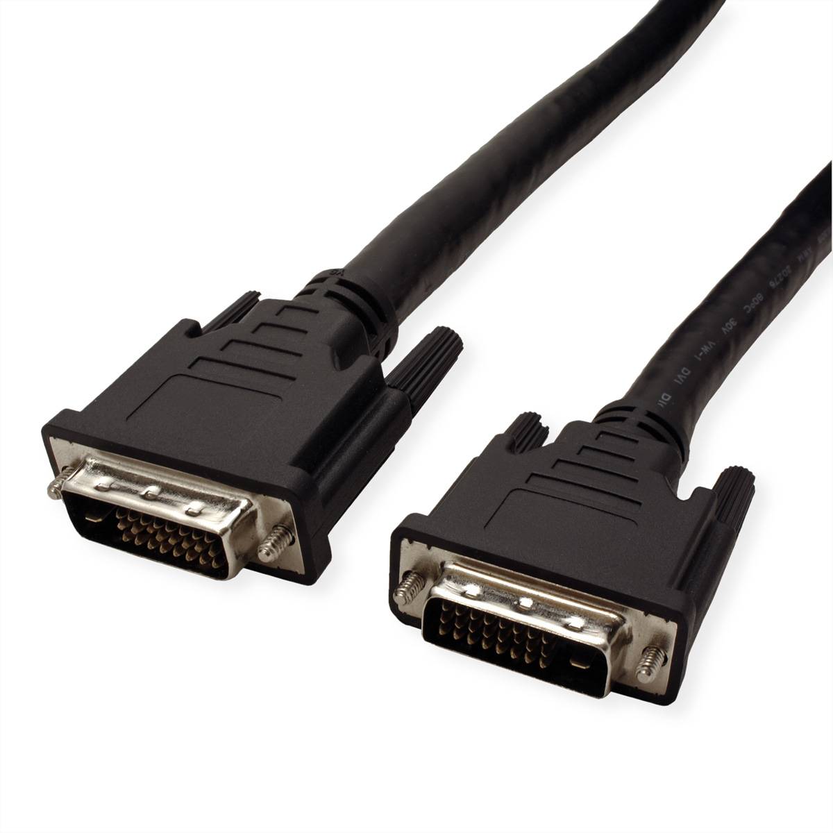 ROLINE Monitorkabel DVI, ST-ST, (24+1) dual link, 15 m Kabel DVI