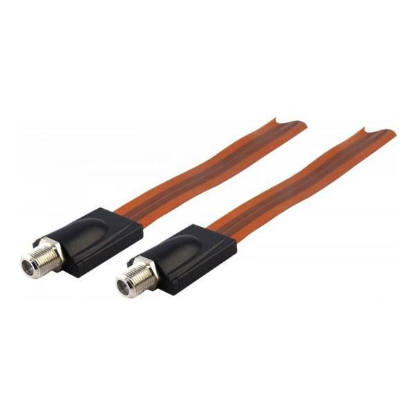 Schwaiger Fensterdurchführung für Koaxialkabel 17cm flach Multimedia-Technik Kabelabdeckung