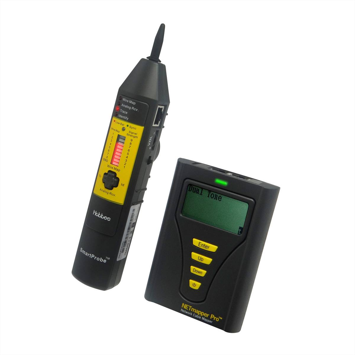 HOBBES NETmapper Pro &amp, SMARTprobe - Kit Tester Kabeltester