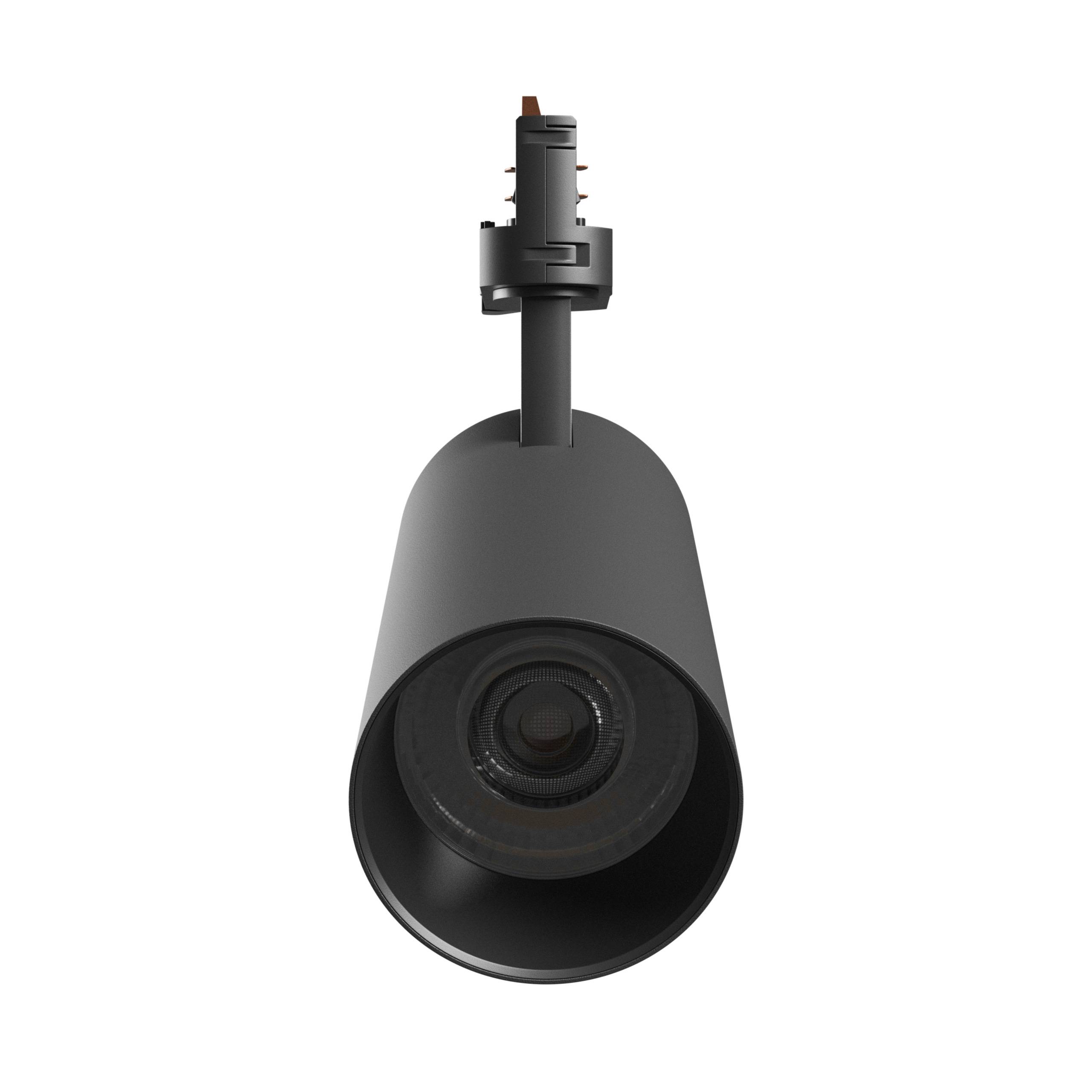 Spectrum LED 3-Phasen Stromschienenstrahler ANDROMEDA PRIME 24W 2700lm schwarz 25° IP20 2700-6000K CCT