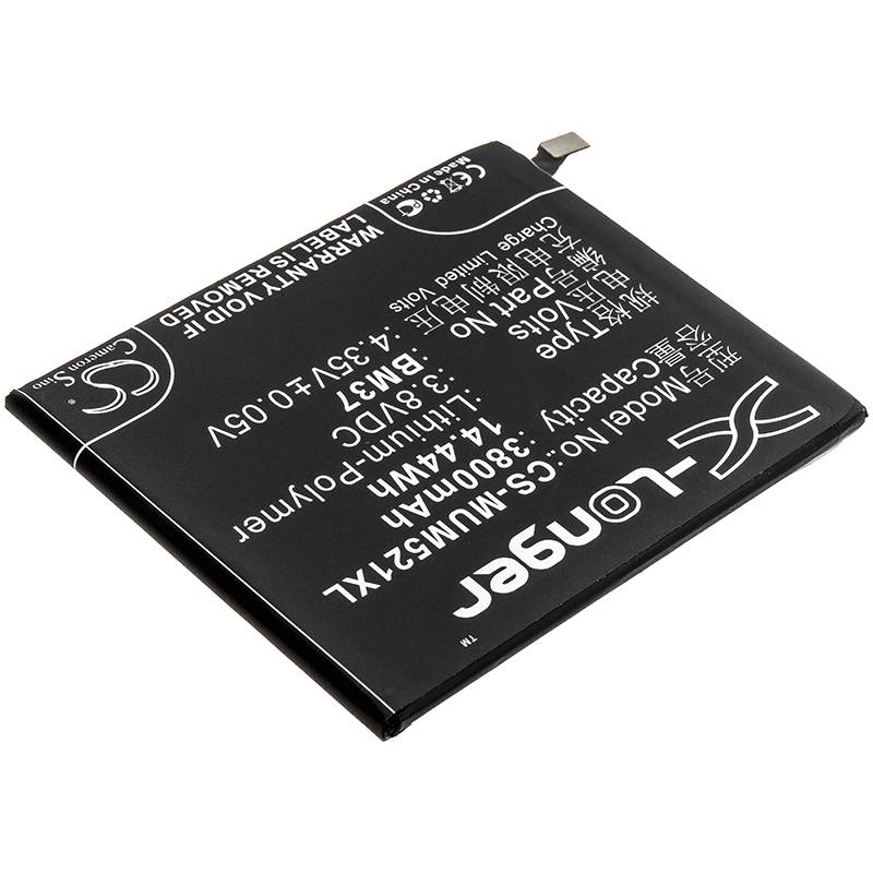Ersatzakku für Xiaomi Mi 5s Plus (China Version) / Mi 5s Plus Premium (China Version) - 3,8 Volt 3800mAh Li-Polymer