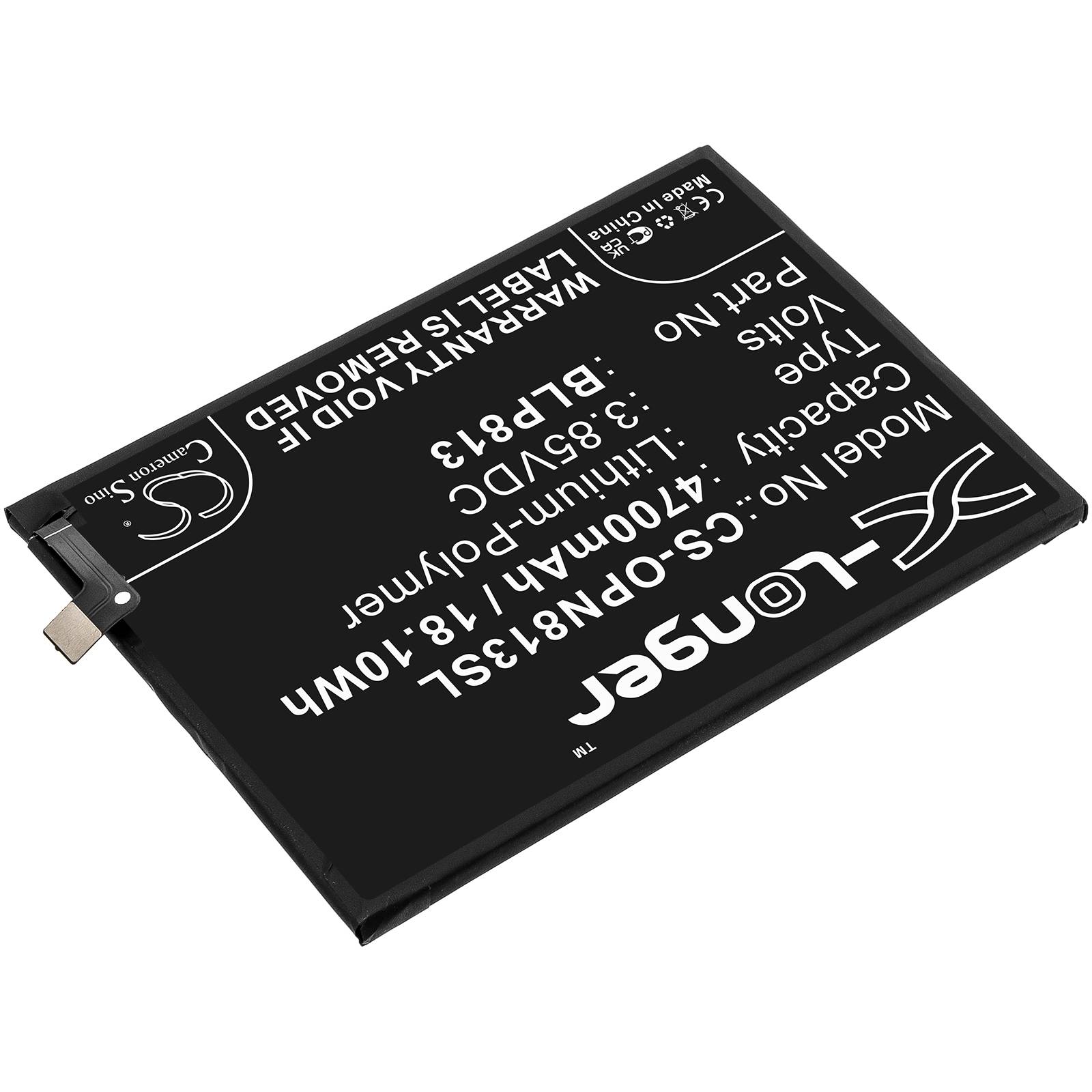 Ersatzakku für Oneplus BE2011 / BE2013 / BE2015 / Nord N100 - 3,85 Volt 4700mAh Li-Polymer