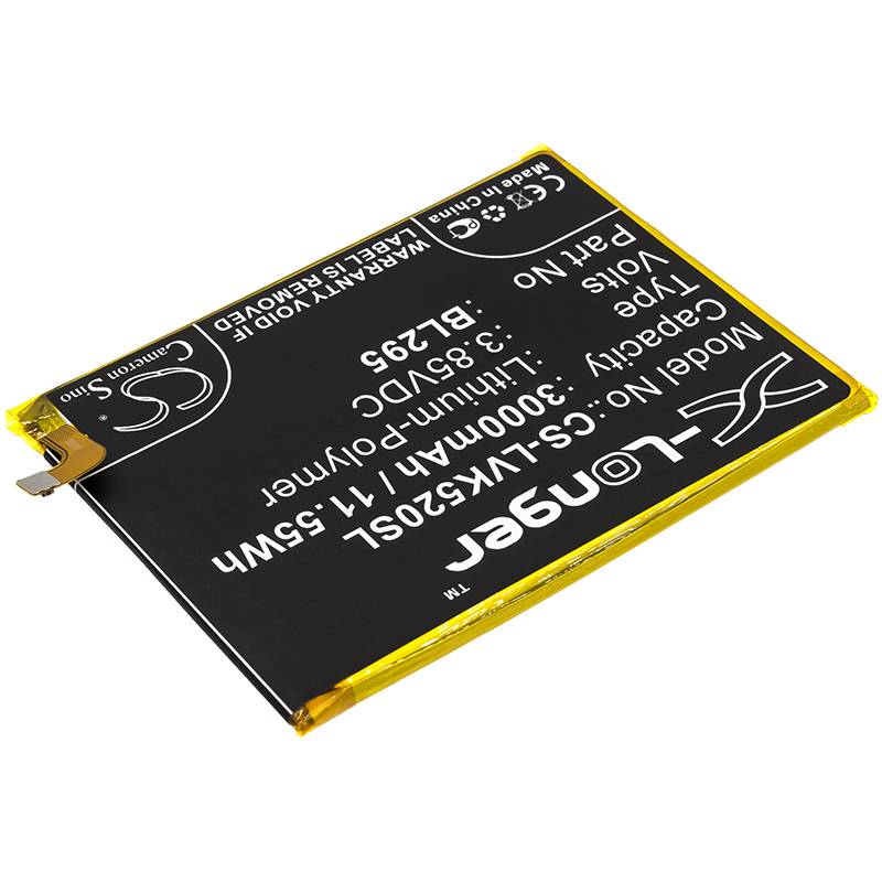 Ersatzakku für Lenovo K5s / PADL0006CN - 3,85 Volt 3000mAh Li-Polymer