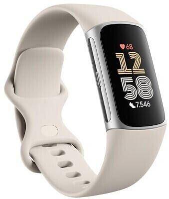 Fitbit Charge 6 Silver Multimedia-Technik Uhr smart