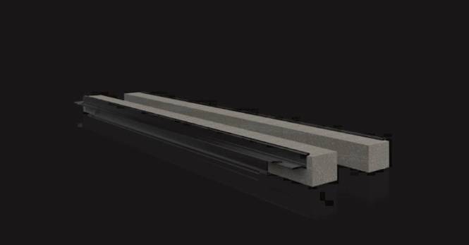 Rittal Profil 1=4 VX 8618.813 z.Kabeleinführung hinten B:1200mm Industriematerial Schaltschränke