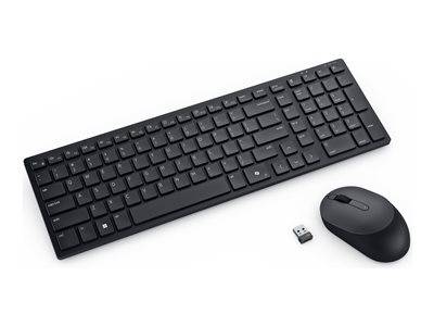 DELL Silent Keyboard and Mouse KM555 DE Eingabe / Ausgabe Mäuse & Tastaturen Tastatur-Maus-Sets