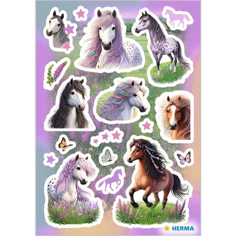 HERMA Sticker DECOR Pferdewelt, Papier