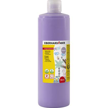 EBERHARD FABER Fingerfarbe EFA Color, flieder, 750 ml