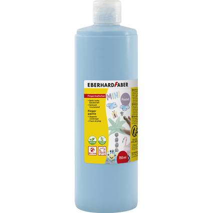 EBERHARD FABER Fingerfarbe EFA Color, himmelblau, 750 ml