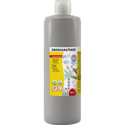EBERHARD FABER Fingerfarbe EFA Color, warmgrau, 750 ml