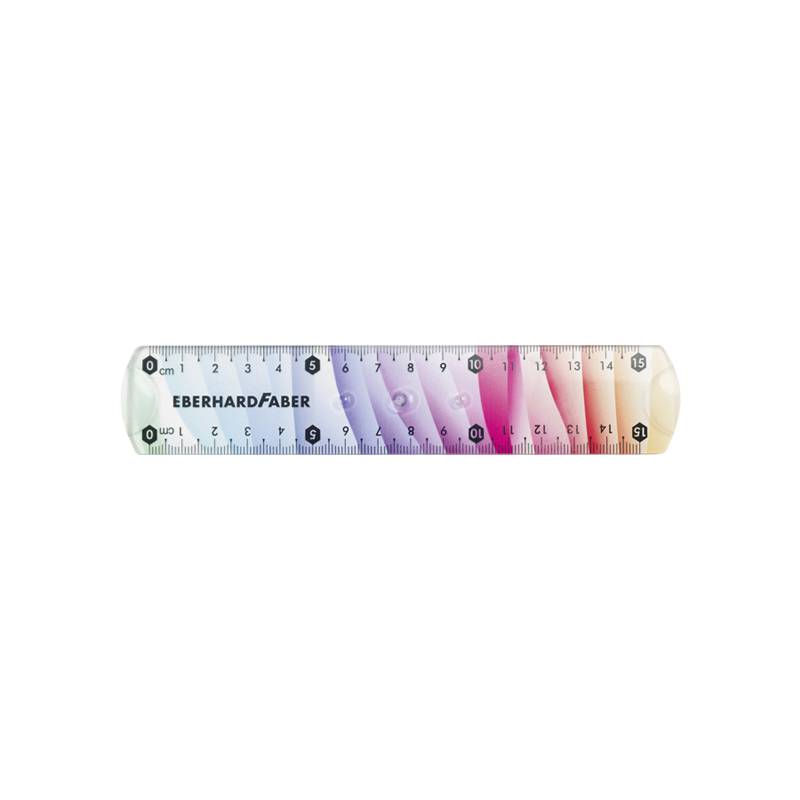 EBERHARD FABER Flachlineal Rainbow, 150 mm