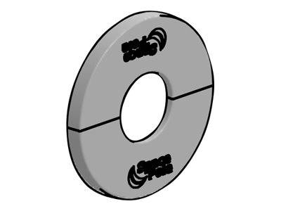 Ergonomic Solutions Essentials SP1 - Montagekomponente (Deckelflansch) - Schwarz